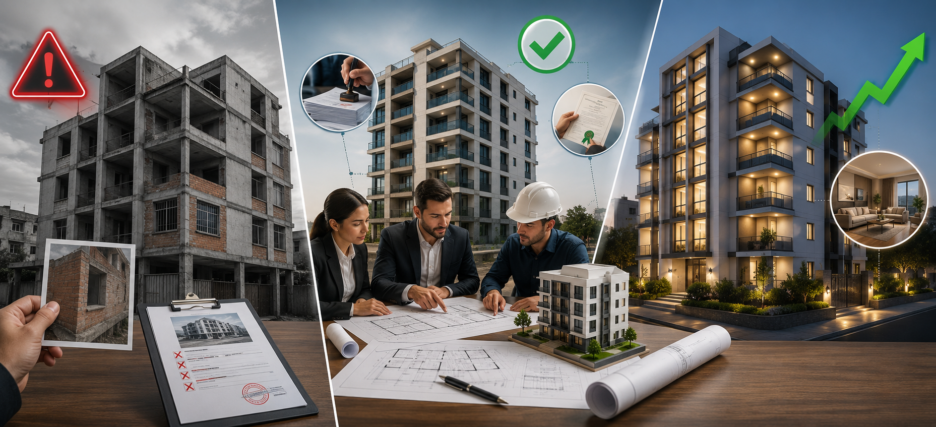 Regularización de edificación multifamiliar